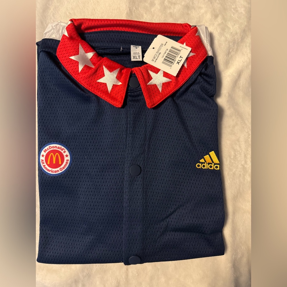 McDonald’s all American warmup jersey